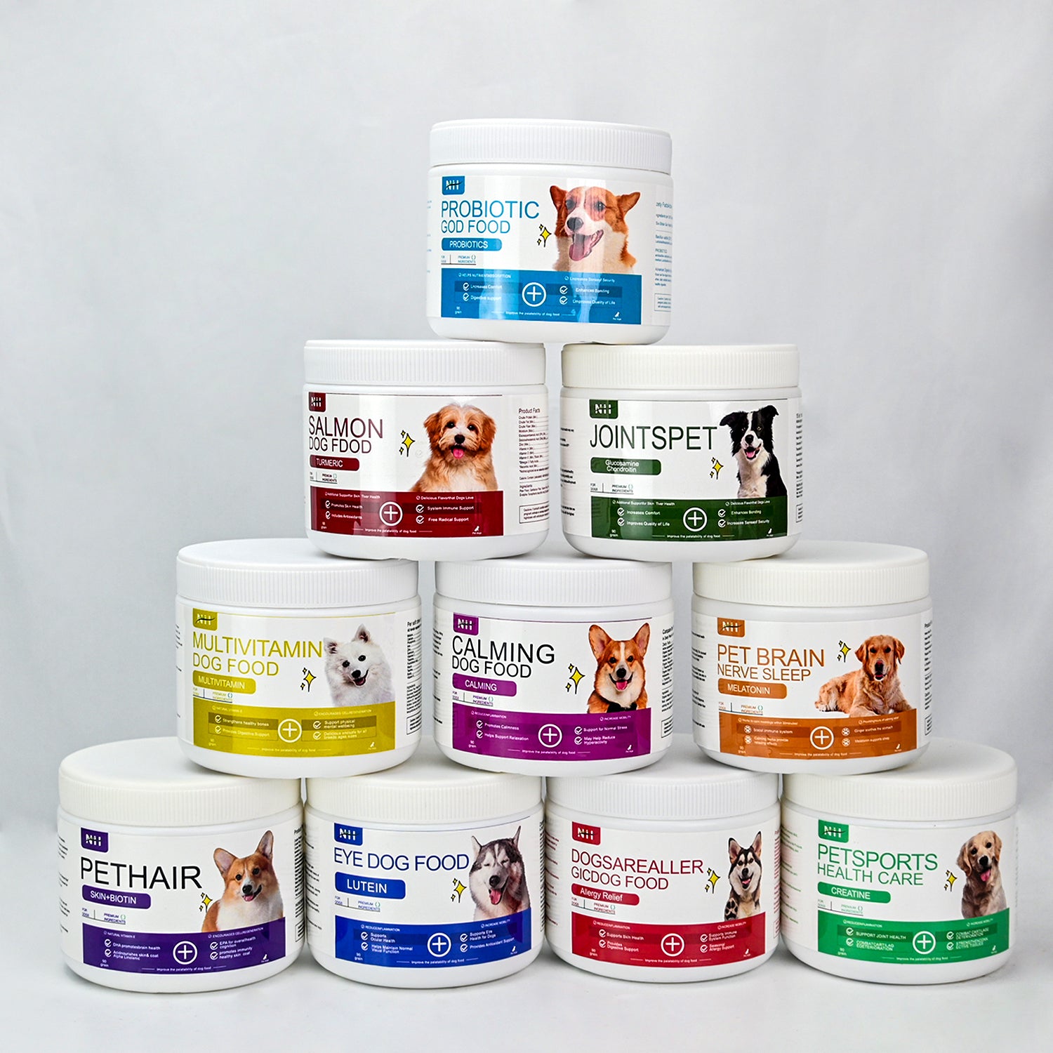 Canine Multi Pro Chews For Dogs Vitamin supplement probiotics chews for dog health multivitamin treats